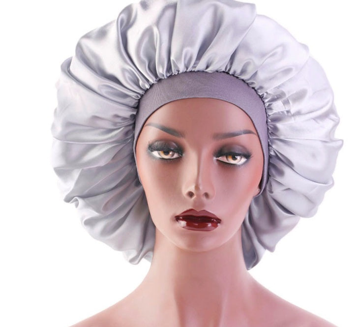 Beauty print Satin silk Bonnet sleep night cap Beauty print Satin silk Bonnet sleep night cap